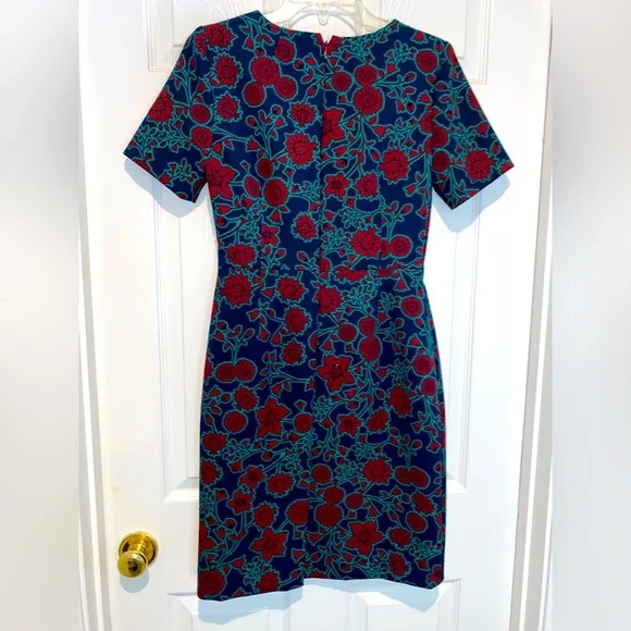 J. Crew floral dress. Size 2 - Picture 3 of 7